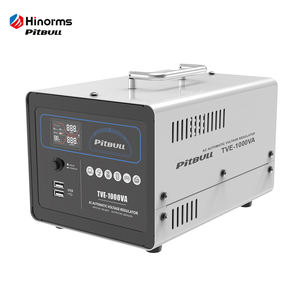 Servomotor Monofásico Regulador <span class=keywords><strong>de</strong></span> Voltaje Automático Estabilizador 1000VA Alta Precisión Buena Calidad Pitbull Hinorms <span class=keywords><strong>TVE</strong></span> Avr - Product Image 1