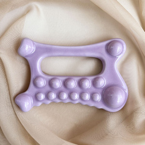 Peine Gua Sha de Cerámica Personalizable, Herramienta Multiusos de Forma Única para Raspado Corporal, Relajación Muscular Facial y Corporal - Product Image 3