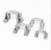 Bisagra oculta moderna de aleación de zinc, ajustable en 2D, de alta resistencia, personalizada de fábrica, para puertas ocultas de piedra, losas de mármol y gabinetes de pared
