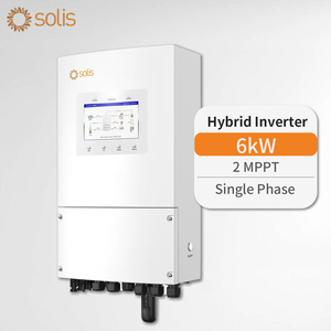 Inverter Solare Ibrido <span class=keywords><strong>Solis</strong></span> S6-EH1P6K-L-PLUS 6kW Monofase a Bassa Tensione per Sistema di Accumulo Energetico Domestico - Product Image 1