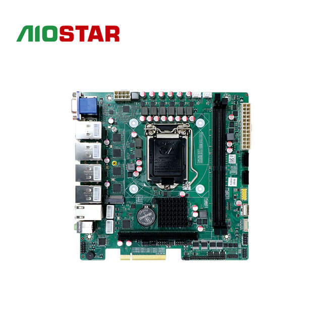 Mini-ATX Industrial Motherboard with Intel 6th/8th/9th Generation CoreTM I3/i5/i7 Pentium Celeron CPU in Stock
