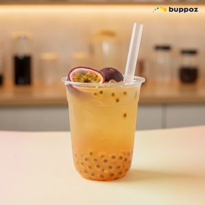 Boules à jus Boba Passion contenant arôme fruits, pour thé aux bulles, bouillettes, perles, vente en gros, contenance - Product Image 3