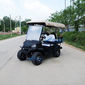 Hot Selling Club Electric Golf Cart Customized Electric Street Legal Golf Hunting Cart 4seater Off-road Electric Sightseeing Car - Product Image 5