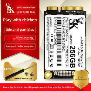 Nieuwe fabrieksdirecte verkoop SK SK600 MSATA interface 7200 RPM Notebook SSD 2TB capaciteit interne SATA 3.0 501-600MB/s lees/schrijf snelheid - Product Image 3