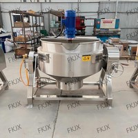 Chaudière à vapeur à gaz FKJX, grande, diamètre 600 mm, pour la cuisson de la sauce soja, de la sauce chili, et la friture