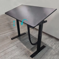 Tables inclinables motorisées, bureau de dessin inclinable motorisé, inclinaison réglable de 0 à 40 degrés, bureau robuste pour le bureau