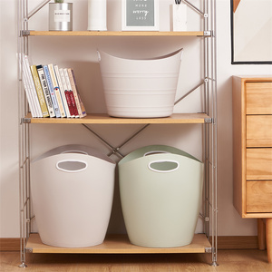 Cesto per Bucato MONR in Plastica PP di Alta Qualità, Capacità 35L, Carico 10kg, <span class=keywords><strong>Design</strong></span> Moderno per <span class=keywords><strong>Bagno</strong></span>, Contenitore per Vestiti Sporchi - Product Image 3