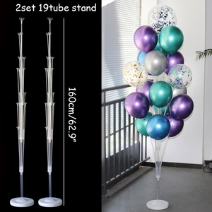 Soporte para Columna <span class=keywords><strong>de</strong></span> Globos para Revelación <span class=keywords><strong>de</strong></span> Género, Soporte para Globos <span class=keywords><strong>de</strong></span> Preguntas, Decoración para Fiesta <span class=keywords><strong>de</strong></span> Revelación <span class=keywords><strong>de</strong></span> Género, Niño o Niña, Artículos para Baby Shower - Product Image 5