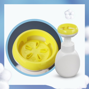 Bouteille cosmétique en mousse carrée de luxe 300 ml 500ml bouteille de savon à main bouteille de pompe en mousse en plastique bon marché - Product Image 5