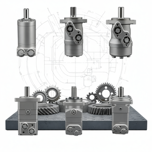 Motor Hidráulico de Engranajes Personalizado Profesional GM GP GR GH GS GT GV GWD de Baja Velocidad y Alto Torque - Product Image 1