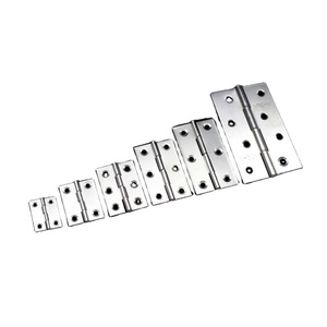 Bisagra plana de acero inoxidable, bisagra abierta de 1 ", 1,5", 2 "y 3" para puerta, ventana, armario, dormitorio - Product Image 2
