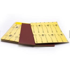 Abrasivos de Calidad Sia, Hojas de Papel de Lija Húmedas/Secas de 9x11 Pulgadas, Grano 60, 120, 180, Óxido de Aluminio para Pulir Automóviles - Product Image 3