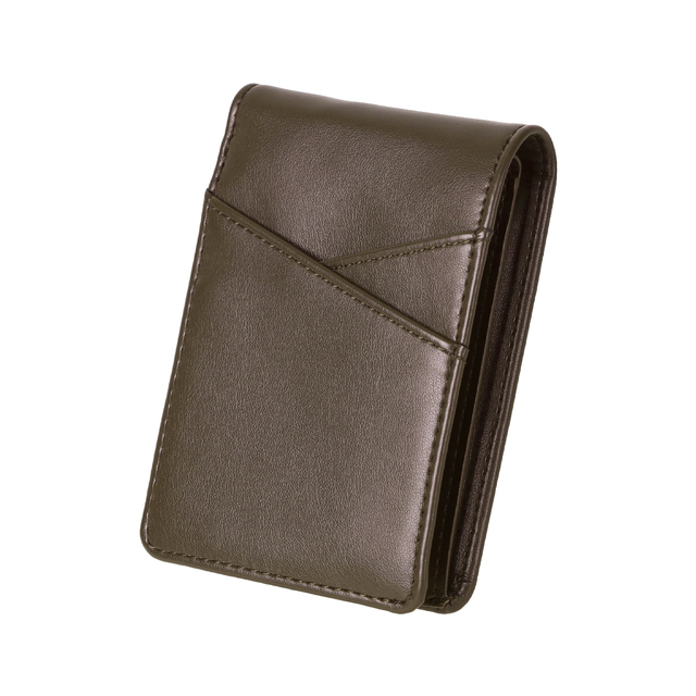 Minimalist MagSafe Wallet With a Built-in Find My Function Vegan Leather Card Slot Wallet Stand Tracker With RFID protection