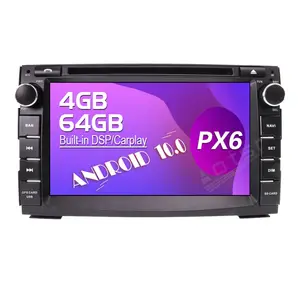 64G 안드로이드 터치 스크린 자동차 비디오 라디오 스테레오 DVD 플레이어 멀티미디어 시스템 기아 VENGA CEED 2009-2017 GPS 네비게이션