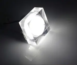 Luz Led de acrílico transparente, 12-24V de CC, 3x8W, RGBW, 4 en 1