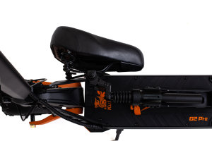 KuKirin Pro : Voyagez plus loin avec la batterie lithium longue durée de 15,6 Ah, éliminant la peur de l'insuffisance de portée, tout-terrain - Product Image 6
