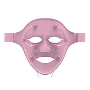Masseur facial 3D à vibrations magnétiques, masque de beauté SPA, masque à vibrations pour points d'acupuncture faciale - Product Image 4