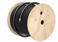 Câble à fibre optique extérieur blindé GYXTW monomode G652D professionnel haute capacité 8 cœurs pour réseau FTTH