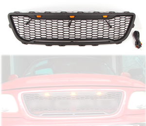 LUFENG Nouvelle grille de pare-chocs de voiture en plastique ABS noir de haute qualité pour 1999-2003 pour F150 avec installation facile - Product Image 1