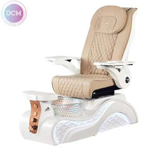 Salón de belleza para uñas, salón de belleza de clase alta, pedicura, manicura, sofá, masaje de lujo, silla ajustable <span class=keywords><strong>Meni</strong></span> Pedi con fregadero - Product Image 5