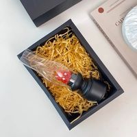 Décoration créative Bougeoir sans flamme Lampe Calcifer en plastique avec pile bouton