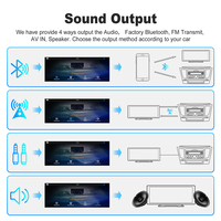 Reproductor de DVD para Auto Portátil con Pantalla Táctil IPS de 10.26 Pulgadas, DSP, RGB, Carplay Inalámbrico, Android Auto, Multimedia, GPS Universal, Disponible en Fábrica