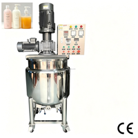 Cuve de mélange chimique industrielle DZJX pour la synthèse de résine polyester et d'alkyd avec système de chauffage par enveloppe et agitation