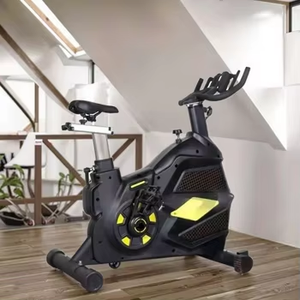 Bicicleta de <span class=keywords><strong>spinning</strong></span> con volante de control magnético para ejercicio en interiores, bicicleta estática para gimnasio en casa y <span class=keywords><strong>fitness</strong></span>. - Product Image 2
