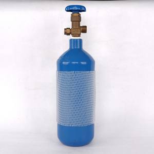 Bombola di ossigeno di elevata purezza medica-99.9% dimensioni portatili 10L/15L per assistenza domiciliare ospedale di emergenza e uso di ambulanza - Product Image 2