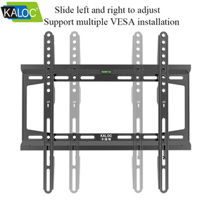 <span class=keywords><strong>Support</strong></span> KLC-E10 TV Distance murale 27mm <span class=keywords><strong>Support</strong></span> <span class=keywords><strong>Mural</strong></span> Moniteur Pc <span class=keywords><strong>Support</strong></span> <span class=keywords><strong>mural</strong></span> intelligent Matériau trempé Installations de télévision fixes - Product Image 2