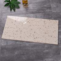 Carreaux de céramique en terrazzo de 300x600 mm, finition brillante polie, plusieurs couleurs, prix compétitif d'usine pour les murs de salle de bain et de cuisine