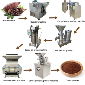 Fabrik preis Schokoladen produktions linie Kakaopulver <span class=keywords><strong>Kakaobutter</strong></span> herstellungs maschinen - Product Image 3