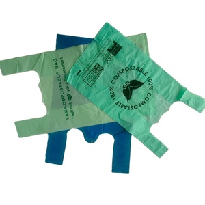<b>Biodegradable</b> Plastic Bag Compostable Food <b>Packaging</b> Discount Compostable Drawstring Trash Bags - Product Image 1