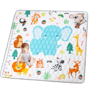 Tapis pliable pour nouveau-né avec logo personnalisé Tapis de jeu pour enfants Tapis de tente de jeu rond pour bébé pour pépinière - Product Image 3