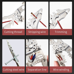 Đa chức năng điện công nghiệp cấp Phân nhánh dây tước dây kéo thợ điện cụ thể dây tước kìm - Product Image 5