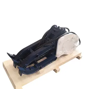 Mini bagger Greifer aufsatz manueller Holz greifer Holz greifer mit hydraulischem Rotator für PC120-2 bagger
