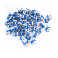 Potenciómetro Variable 103 Trim Pot, Resistencia Ajustable de 10K Ohmios, Potenciómetro Rotatorio para Proyectos de Electrónica DIY, Arduino, Raspberry Pi