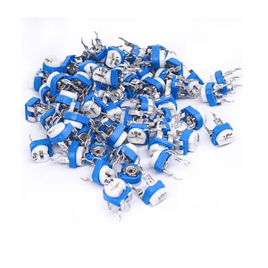 Potentiomètre à variation de tension 103 Trim Pot, résistance variable 10K Ohm, potentiomètre rotatif réglable pour projets électroniques DIY, Arduino, Raspberry Pi - Product Image 1