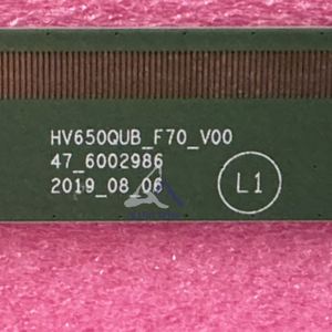 HV650QUB-F70 BOE 65 Inch 4K UHD Lcd Display <b>Tv</b> <b>Screen</b> Panel <b>Replacement</b> BOE <b>TV</b> Parts - Product Image 4