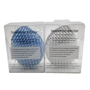 Brosse à <span class=keywords><strong>shampoing</strong></span> antidérapante pour le cuir chevelu | Nettoyage en profondeur et nœuds de massage en silicone - Product Image 2