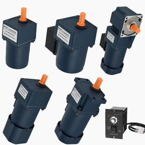 Chất lượng cao hỗ trợ tùy biến 6 ~ 250W 220V 110V AC bánh răng động cơ tốc độ giảm động cơ động cơ cảm ứng cho máy - Product Image 1