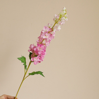 Pabrik kualitas terbaik jual panas buatan Hyacinth Larkspur bunga untuk rumah pesta pernikahan dekorasi lanskap