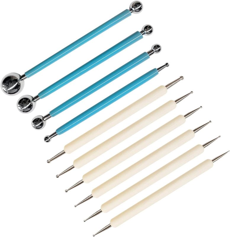 10Pcs Dotting Tools Ball End Dot