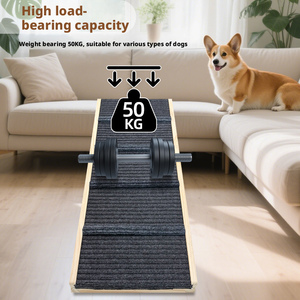 <span class=keywords><strong>Escalier</strong></span> pour animaux de compagnie, aide à l'escalade pour chiens, tissu antidérapant, hauteur réglable, extérieur - Product Image 4