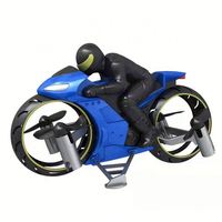 Nouveau drone quadricoptère amphibie aérien-terrestre télécommandé, jouet voiture volante
