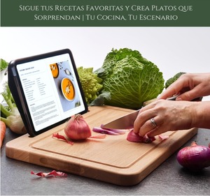 100% planche à découper en <span class=keywords><strong>bois</strong></span> de chêne et plateau de lit planche à découper en <span class=keywords><strong>bois</strong></span> de cuisine avec support pour <span class=keywords><strong>tablette</strong></span> et apéritifs - Product Image 6