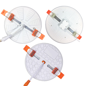 Panel de luz Led de techo cuadrado empotrado, redondo, sin marco, ajustable, tamaño de agujero, 9w, 18w - Product Image 3