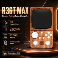 Console de Jeu Portable 2026 R36T MAX avec Écran HD de 3,95 Pouces, 21000 Jeux Intégrés, Batterie de 4000 mAh, WiFi, et Fonctionnalités de Jeu en Ligne pour Arcade