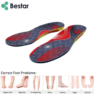 Semelles intérieures sportives en EVA <span class=keywords><strong>anti</strong></span>-transpiration personnalisées pour enfants, amortissantes et antidérapantes, pour la course et la randonnée - Product Image 5