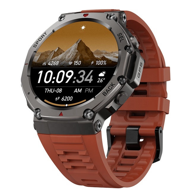 2025 New Arrival DM58 Smart Watch for Men BT Call 1.43 Inch Amoled Screen GPS Tracker Compass Smartwatch